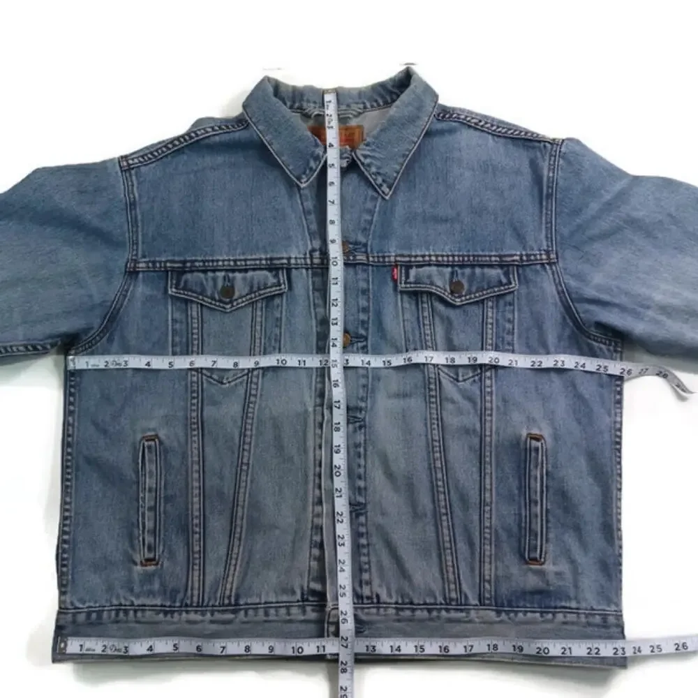 Levi Vintage Trucker Jean Jacket GUC  Size XL    W42